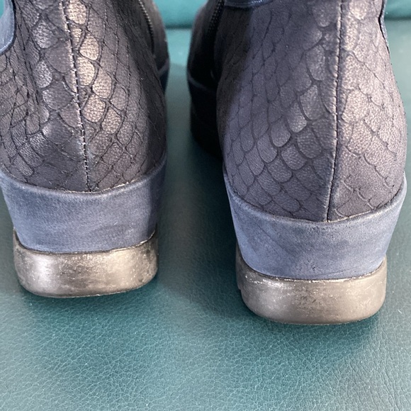 Camper Suede Wedge Heel Booties - Picture 8 of 15